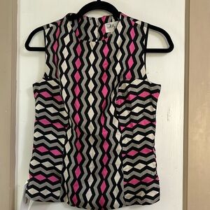 Milly of New York 100% silk top 2